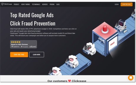 1º - ClickCease™ - Click Fraud Protection & Prevention